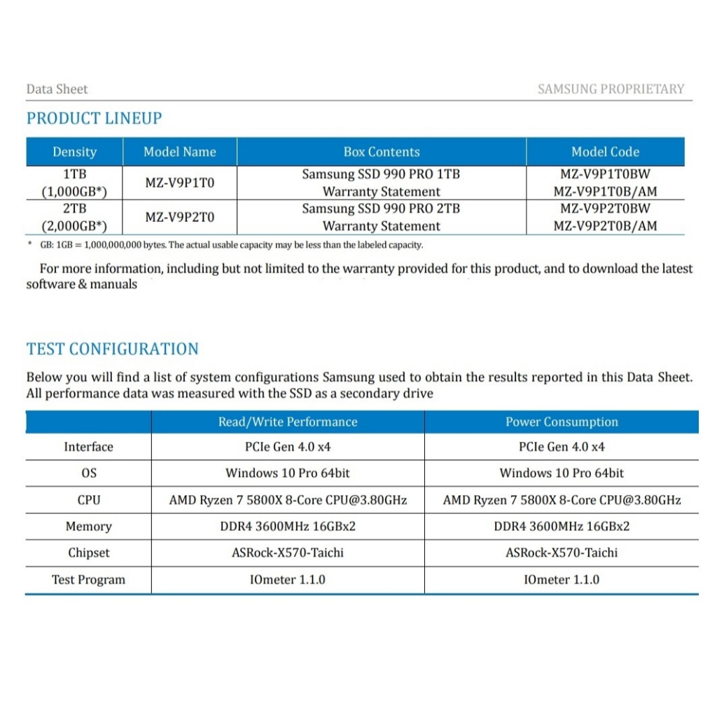 [LAGIHITECH_HN] Ổ Cứng SSD Samsung 990 Pro / 990 Pro Heatsink 1TB / 2TB M2 PCIe Gen 4.0 x 4 Bảo hành 5 năm | BigBuy360 - bigbuy360.vn