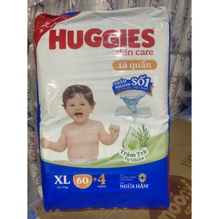 Bỉm quần huggies size M76+8/L68+4/XL60+8/XXL54+8