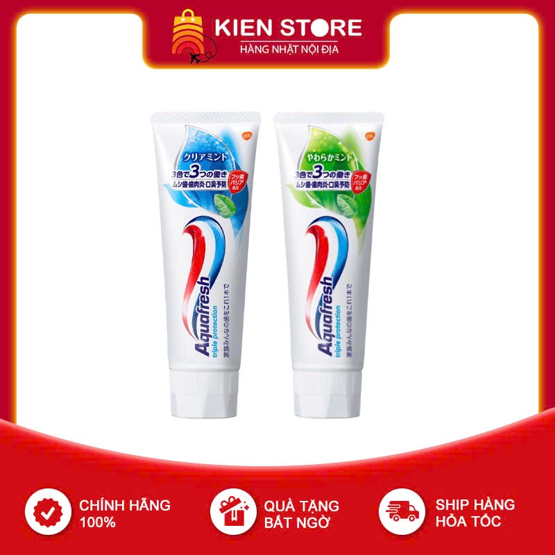 Kem đánh răng Aquafresh Nhật Bản