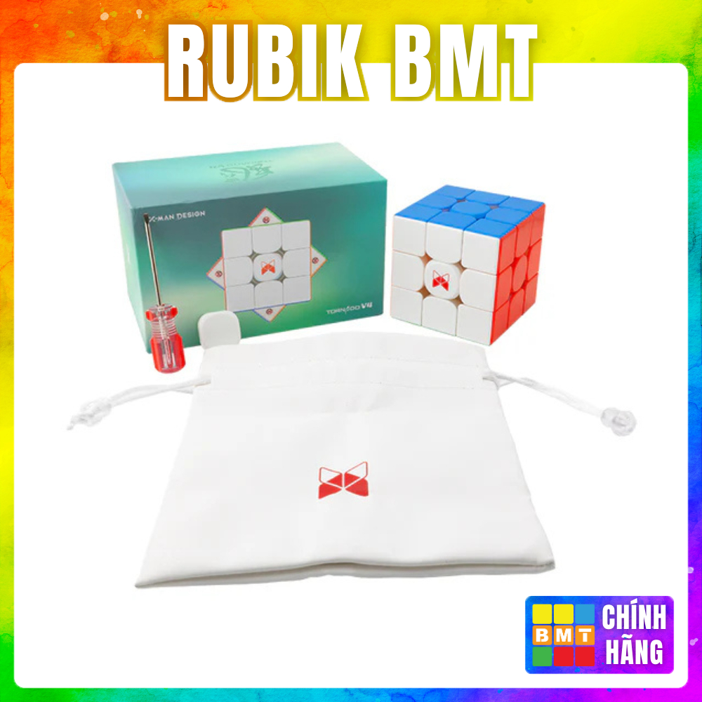 Rubik 3X3 Tornado V4 M XMD 2024 Phiên Bản Standard/ Flagship/ Pioneer- Đồ Chơi Trí Tuệ- RUBIK BMT