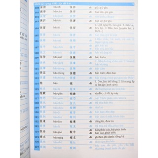Sách - 5000 từ vựng HSK (cấp độ 1 - 6)