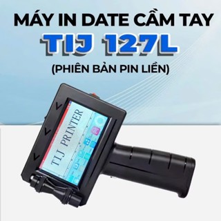 Máy in date cầm tay TIJ 127L (Đã Có Mực) - Phiên bản Pin liền (Nhẹ gọn)