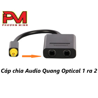 Cáp chia Audio Quang Optical 1 ra 2 hàng chất lượng Loại 1