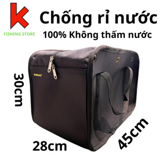 Túi đựng cá không rỉ nước có lỗ thoát khí cao cấp vải coton