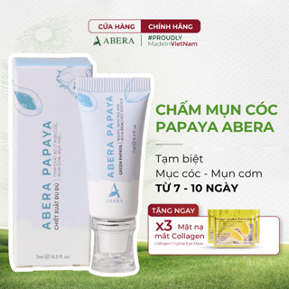  Tinh Chất Xóa Mụn Cóc Abera Papaya 7ml - Rụng Mụn Cóc Mụn Thịt Mụn Cơm Tự Nhiên Lành Tính Hiệu Quả 