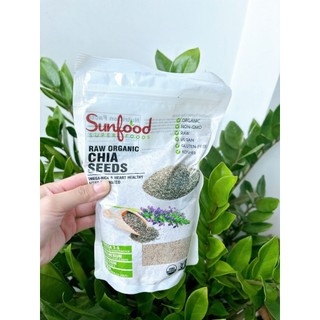 Hạt Chia trắng Sunfood Organic 454gram.