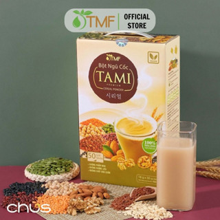 Bột ngũ cốc nảy mầm 900g Tami 50 gói ít ngọt dinh dưỡng giảm cân ăn kiêng TÂM MINH FOODS