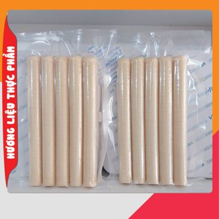 Combo 10 vỏ xúc xích collagen, vỏ collagen làm lạp xưởng Viscofan Đức