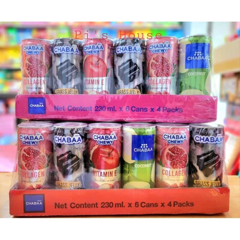 Thùng 24 lon nước ngọt Chabba Mirinda Thái Lan