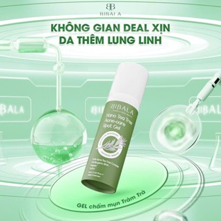 [MỚI] GEL chấm mụn Tràm Trà làm dịu, giảm sưng tấy, ngăn mụn mới và cải thiện sẹo, thâm NANO TEA TREE ACNE-CARE SPOT GEL