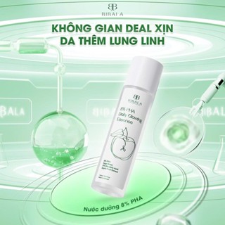 8% PHA Daily Glowing Essence 150 ml - Nước dưỡng sáng, tẩy TBC, ngừa mụn cho da Bibala