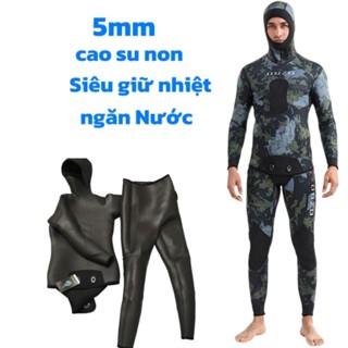 Bộ Lặn Biển OUZO,Quần Áo LẶn Biển 5.Li Cao Su Non.Quần Áo Nhái