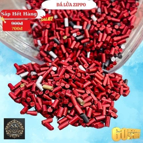 10 VIÊN ĐÁ ZIPPO CHÍNH HÃNG, Đá cứng ,Đá đỏ, Đá vàng  (phụ kiện zippo )