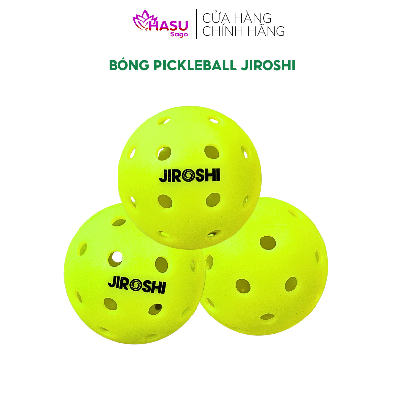Bóng Thì Đấu Ngoài Trời Pickleball Jiroshi  Độ Nảy Tốt, Bám Sân Hoàn Hảo, Đường Bay Chính Xác