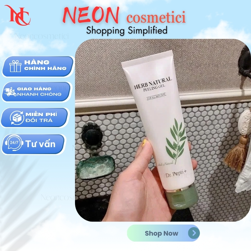 Tẩy Tế Bào Chết Dr Pepti Herb Natural Peeling Gel