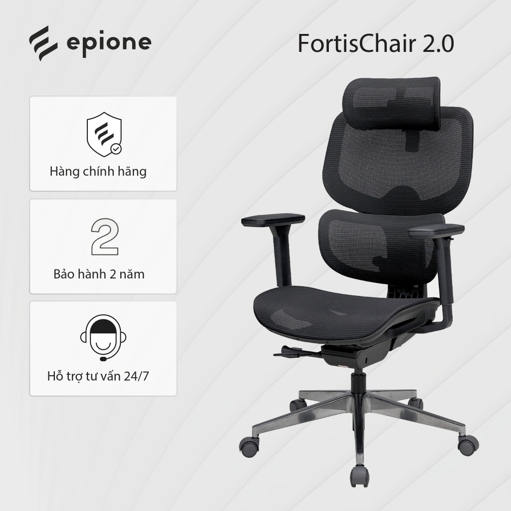  Ghế công thái học Epione FortisChair 2.0 