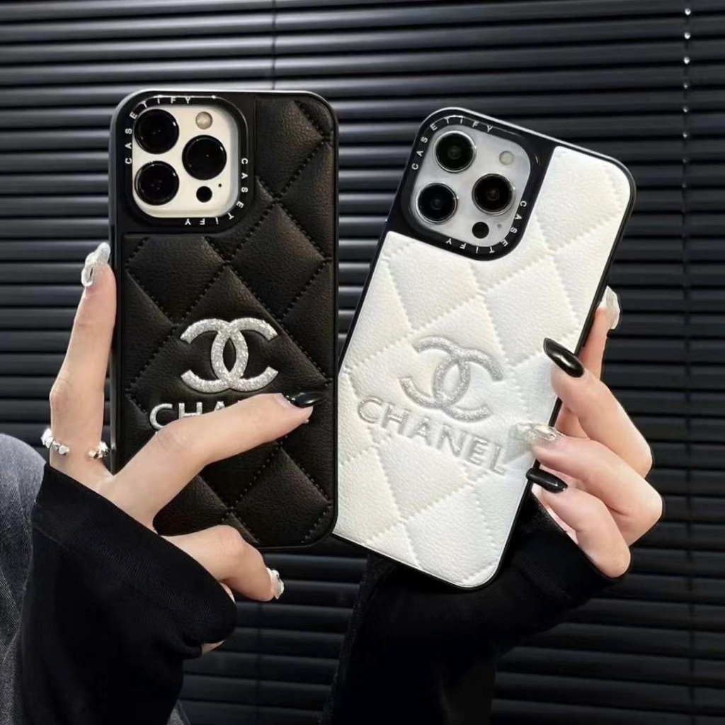 Ốp da mềm Chanel cho iPhone Xs Max 11 Pro Max 12 Pro Max 13 Pro Max 14 Pro Max 15 Pro Max 16 Pro Max