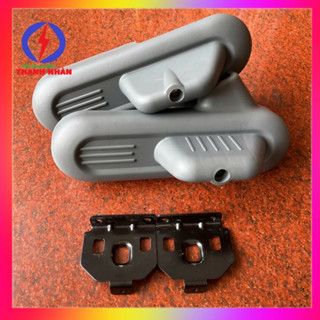 Cặp Gác Chân Sau Moka Yadea i8 Maoly Có 2 Miếng Sắt Kèm Theo Xe Đạp Điện