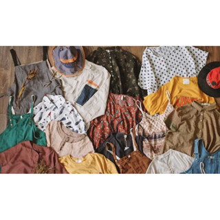 Sơ mi nữ 2hand áo kiểu freesize hàng si Hàn vải linen cotton giá rẻ nhiều mẫu phát hàng ngẫu nhiên secondhand Hàn Quốc