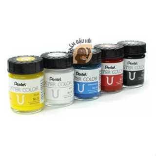 [ĐẬU HÓI]-Màu nước poster Pentel hủ 30ml - 24 màu