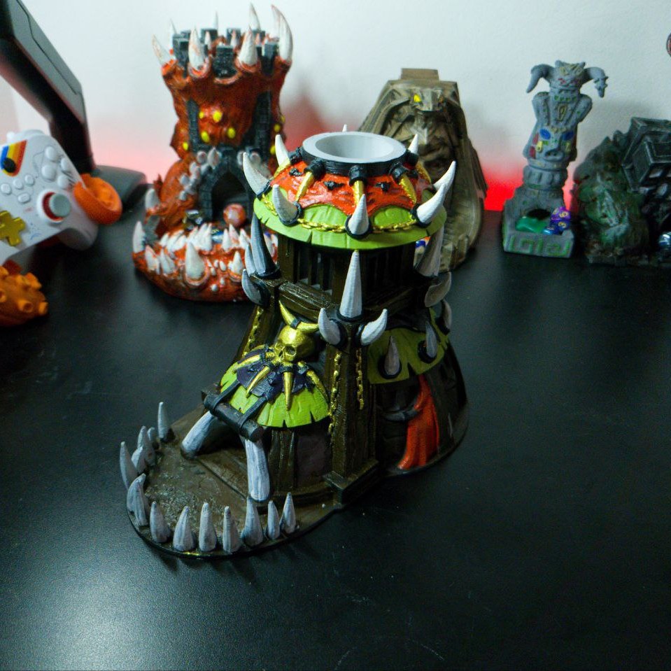 Tháp Xúc Xắc Lều Vua Orc - Kraren Dice Tower - Board Game