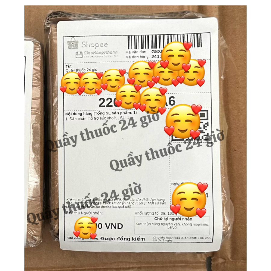 Viên uống giảm tác dụng phụ của tránh thai khẩn cấp Ngọc Linh Đan Organic100 hộp 2 viên Che tên sản phẩm