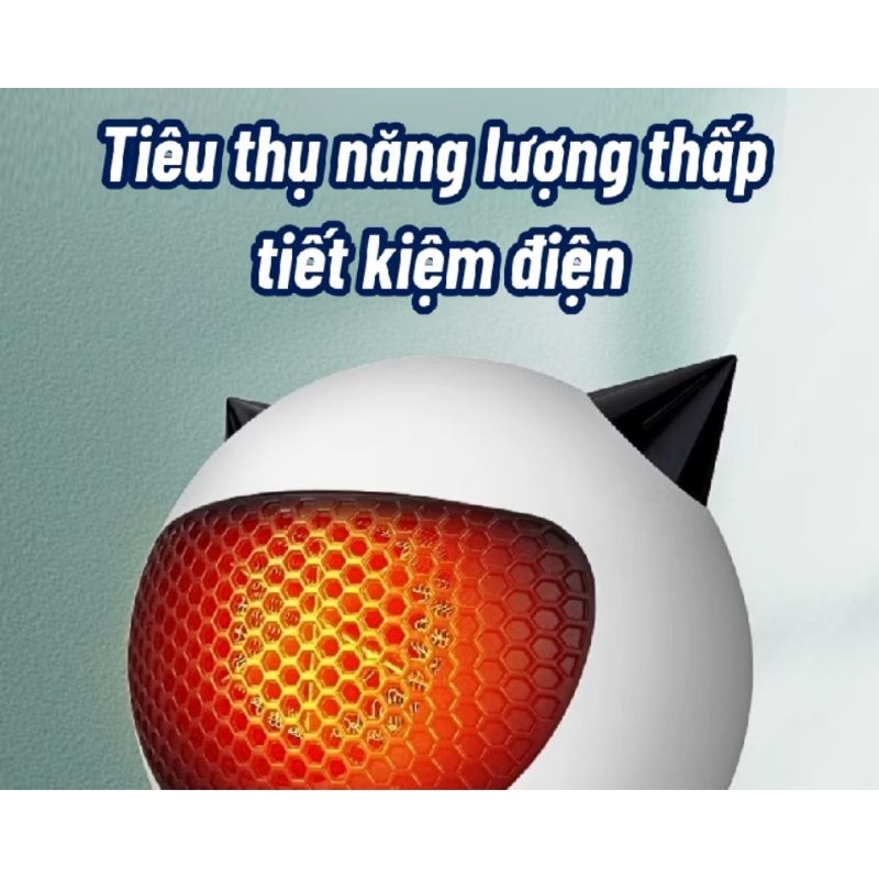 máy sưởi để bàn quạt sưởi đa năng