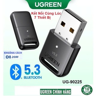 USB Bluetooth 5.4 5.0 5.3 Ugreen 35058 CM748 80889 90225 CM390 (kết nối 5/7 thiết bị,cách 20m)