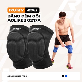 [1 Đôi] Băng Đệm Bảo Vệ Gối AOLIKES 0217A - Băng đầu gối, dụng cụ bó đầu gối cho thủ môn, đá bóng, bóng chuyền, gym