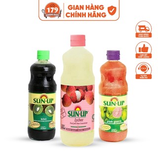 Nước ép trái cây Sun-up chai 850ml