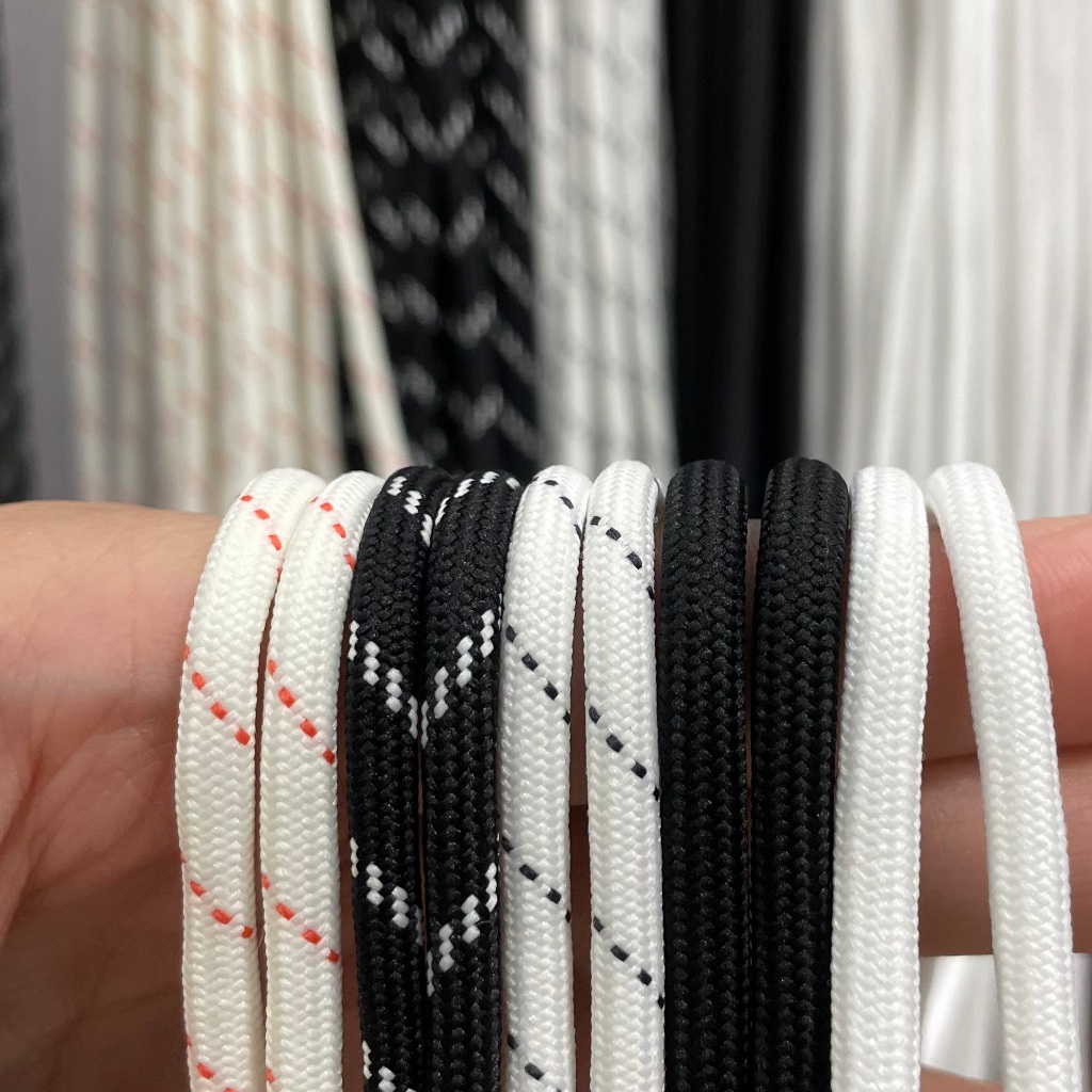 Dây Giày Thể Thao Bản tròn dài 120cm bằng vải nhiều màu sắc Dây Giày Thể Thao Bản tròn -Tạo Nét Mới Cho Đôi Giày Của Bạn