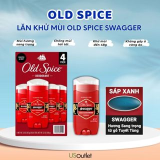 Sáp Khử Mùi Old Spice Swagger 48H Nhập Mỹ Chống ố vàng áo