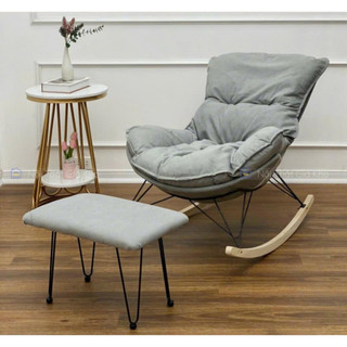 Ghế bập bênh thư giãn, sofa ban công đọc sách