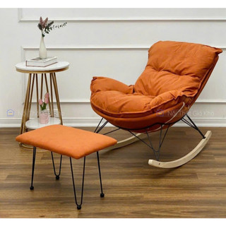 Ghế bập bênh thư giãn, sofa ban công đọc sách