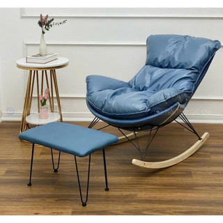 Ghế bập bênh thư giãn, sofa ban công đọc sách