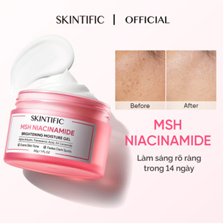 Kem dưỡng ẩm sáng da  MSH Niacinamide SKINTIFIC dưỡng trắng da mặt 30g/80g