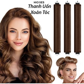  Băng Đô Uốn Tóc Không Nhiệt Thanh Uốn Tóc Mềm Có Móc Dụng Cụ Tạo Kiểu Tóc Dài Cho Nữ - HICKIES 