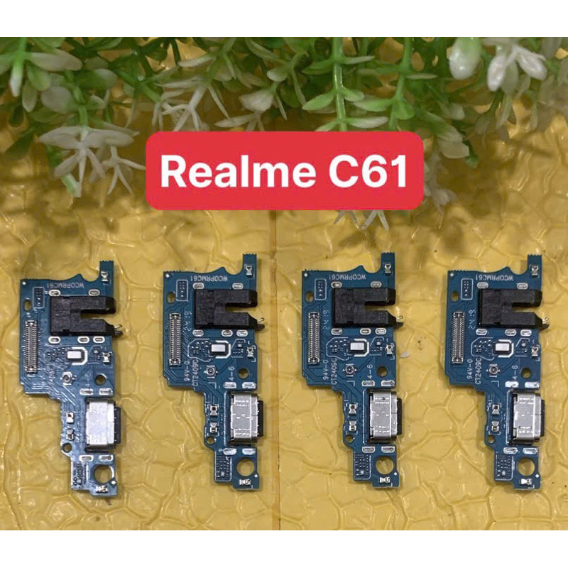 Cụm sạc Realme C61 / Đuôi sạc realme c61 / Chân sạc realme c61 / Bo mạch sạc realme c61 zin mới