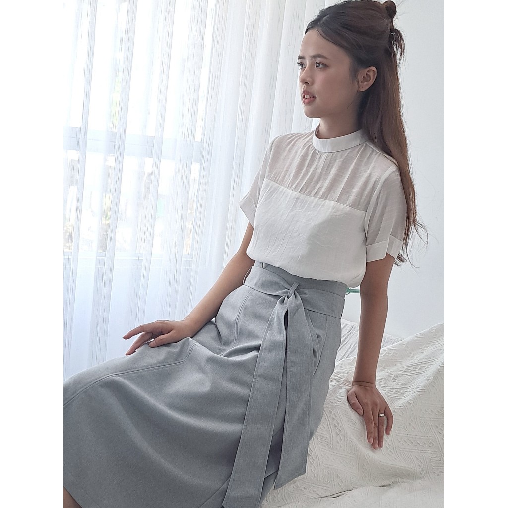 Chân váy xoè nhẹ Ilana lưng cao Mona Skirt