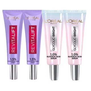 Mini size 7.5ml serum Loreal siêu cấp ẩm trắng da giảm thâm nám trẻ hoá da