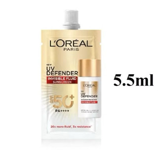  5.5ml - KEM CHỐNG NẮNG Loreal UV Defender x20 SPF50+PA++++ - TUÝP MINI VẠCH ĐỎ 