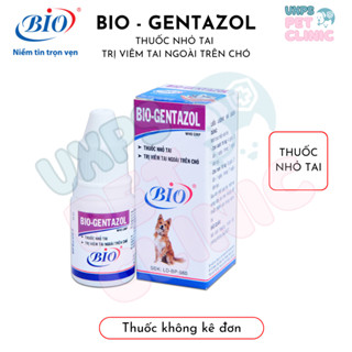 Thuốc Nhỏ Tai Bio Gentazol Cho Chó