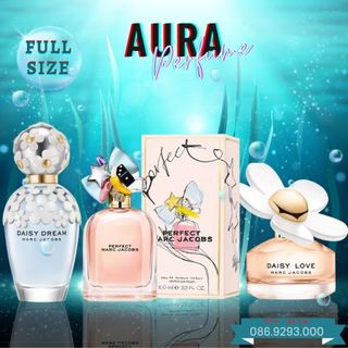    Full Size   Nước hoa Marc Jacob Perfect hương hoa cỏ trái cây mùa hè Daisy Dream thơm mát dịu nhẹ 