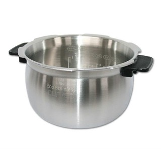  Ruột nồi cơm điện cuckoo inox toàn phần 1.8l  bảo hành 2 năm tặng Decal tiếng Việt dán nồi Cuckoo chữ trắng nhỏ  