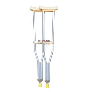 Nạng Chống Nách Inox Lucass Bền,Khỏe