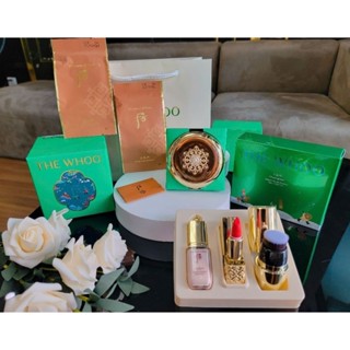    Tone 21& 23 date 2027  Phấn Nước Whoo tái sinh Hoa hiên Cheongidan Radiant Essence Cushion SPF50+ PA+++ 