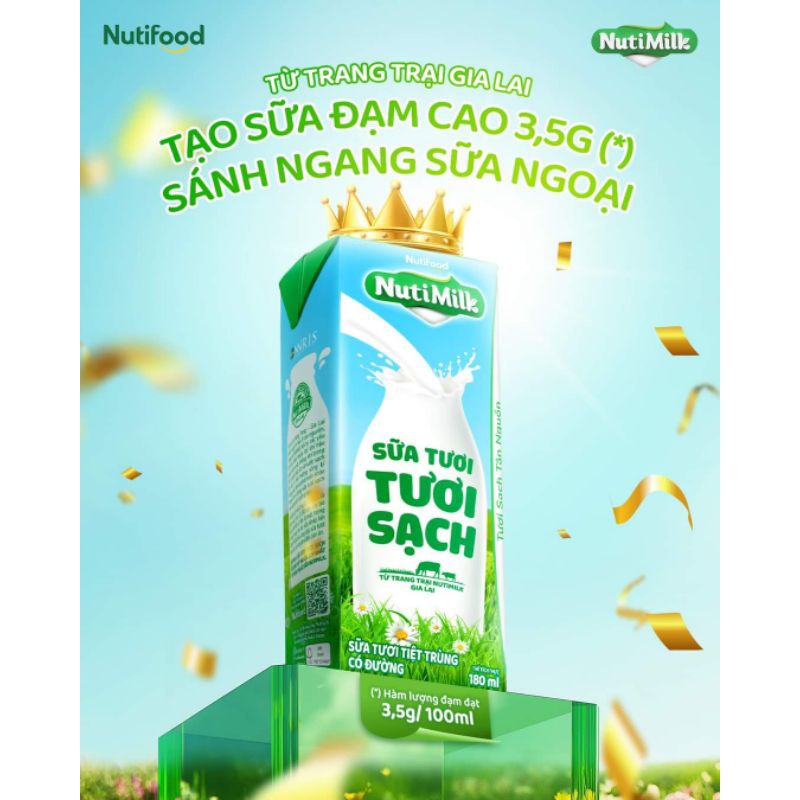 Nutimilk Sữa tươi tươi tươi sạch