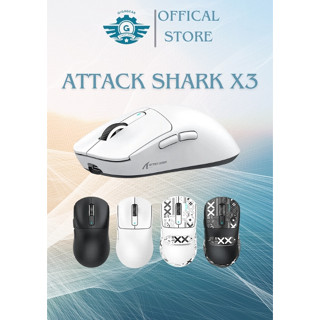 Chuột Gaming Không Dây Attack Shark X3 Pro | Attack Shark X11 - PAW3395, Hiêu Năng Cao, Pin Trâu, Chuột Attack Shark NEW