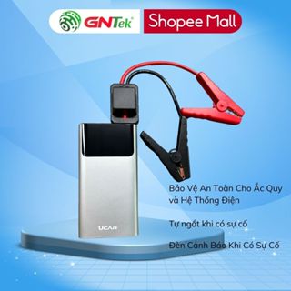 Kích bình ô tô UCAR kiêm sạc dự phòng điện thoại, pin 10000mAh kích điện Cứu hộ xe hơi Car Jump Starter