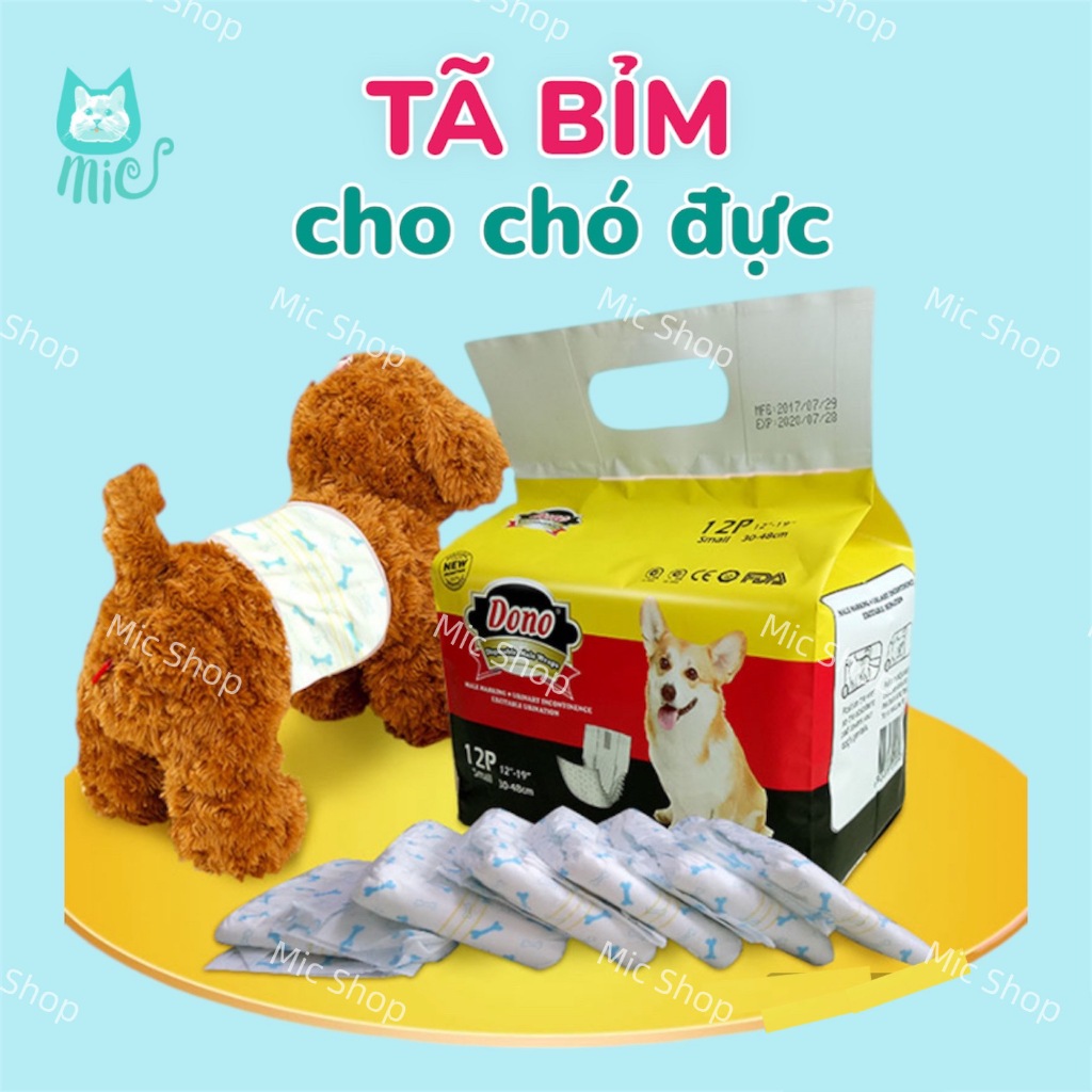 Bỉm cho chó đực (lẻ miếng)